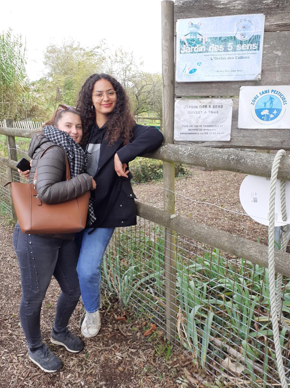 Le jardin pédagogique des 5 sens à Lormont