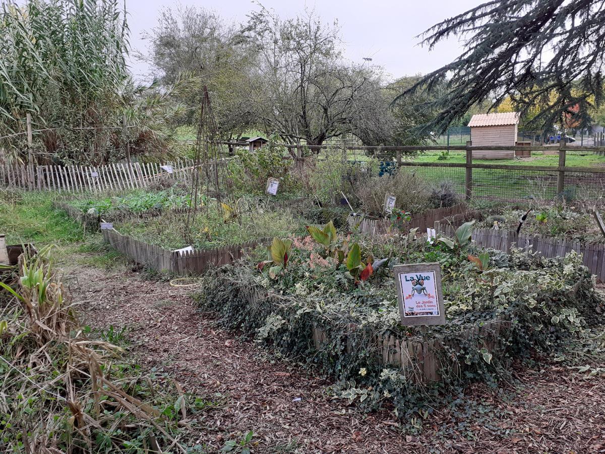 Le jardin pédagogque des 5 sens