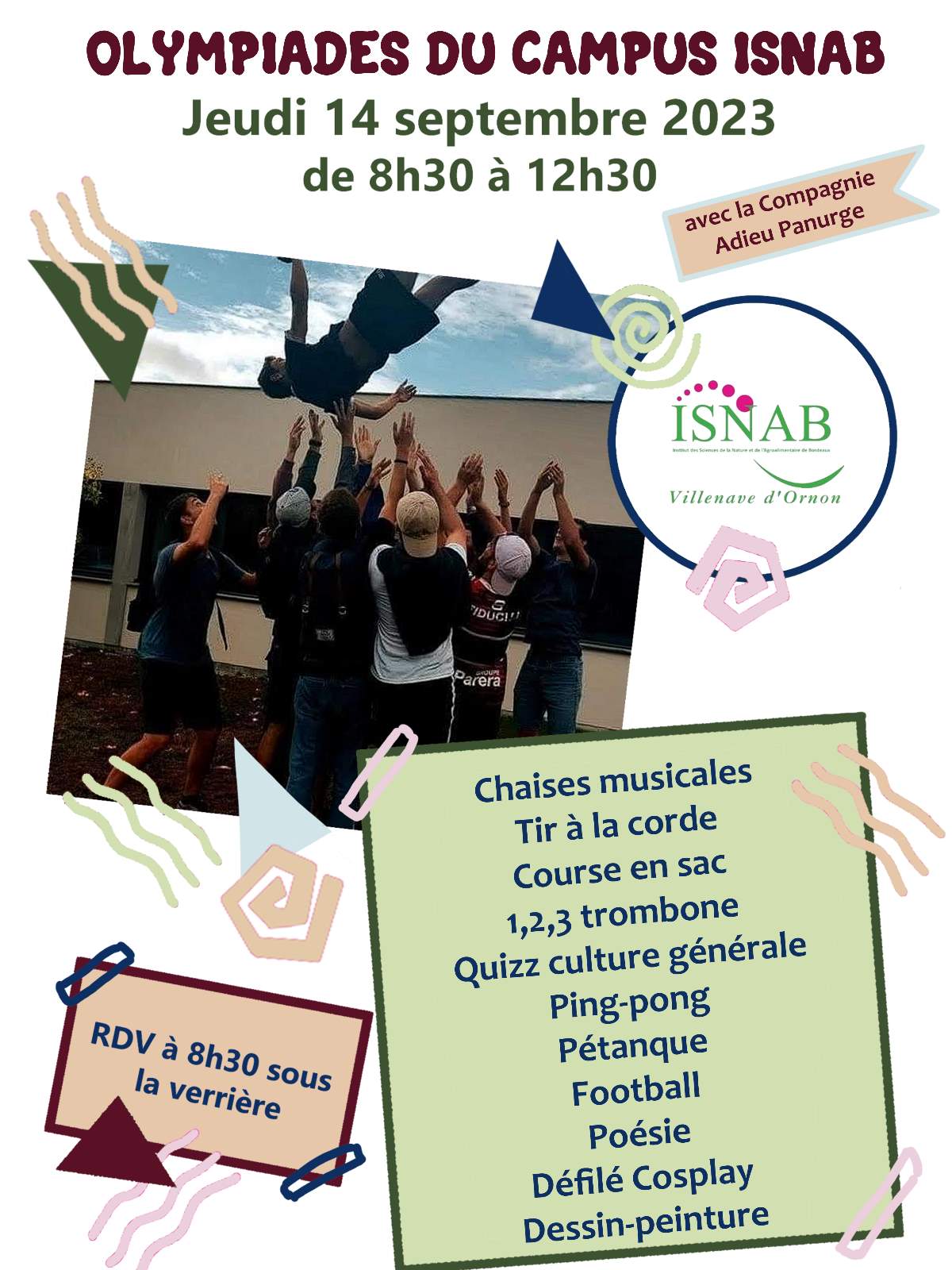 affiche journéé dintégration 2023