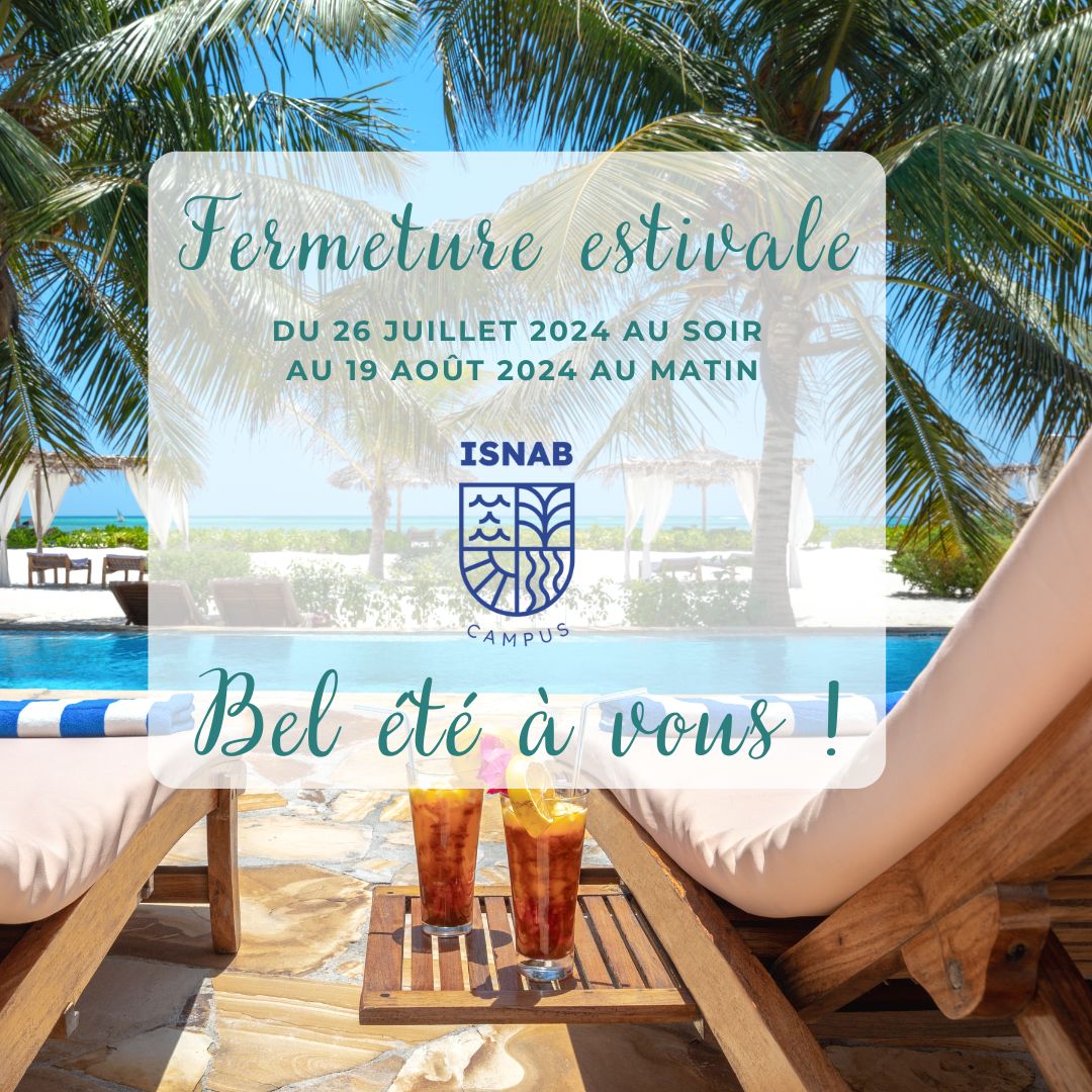 Fermeture estivale de lISNAB