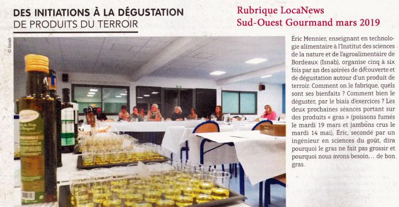 degustation verriere